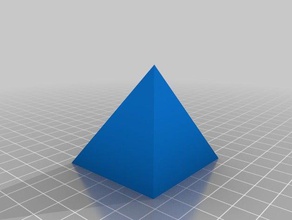 richtige Pyramiden Beweis Pyramide Volumen math geometrie visual volume 3d print model - Mito3D