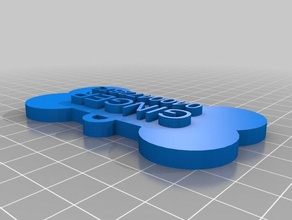 gingers Kolyesi evcil hayvan özelleştirilmiş 3d print model - Mito3D
