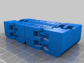 mi personalizados fidget cubo juguetes mecánicos personalizado 3d print model - Mito3D
