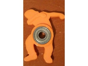 dab spinner jouets & jeux 3d print model - Mito3D