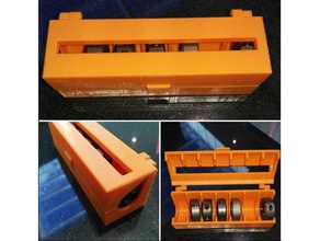 Taste sterben-box hand-Werkzeuge sterben storage box Werkzeug-Lagerung 3d print model - Mito3D