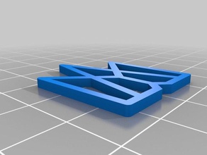 mayday coroa insígnia 3d A impressão banda 3d print model - Mito3D