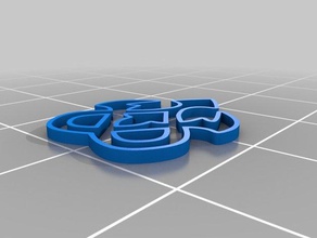 kabus rüya eater sembol Krallık kalpleri video oyunları kingdom hearts sembolü 3d print model - Mito3D