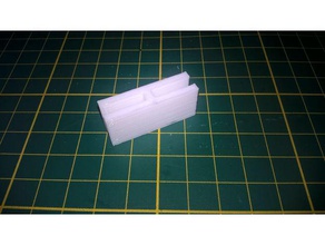 4 mm çift dirsek diy kontraplak 3d print model - Mito3D