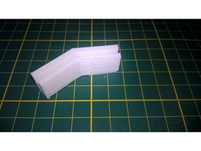 4 mm 36degree ayraç diy kontraplak dirsek 3d print model - Mito3D