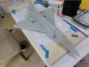 mirage 2000 r c Fahrzeuge Flugzeug dassault EEF fighter jet rc-Flugzeug 3d print model - Mito3D