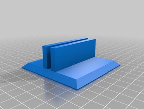 clip de vidrio del escritorio la cámara personalizado 3d print model - Mito3D
