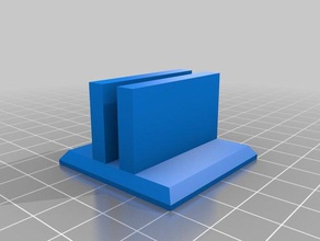 clip de vidrio del escritorio la cámara personalizado 3d print model - Mito3D
