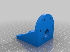 1 8 rc wheel hub motor support 3d printing 3d print model - Mito3D