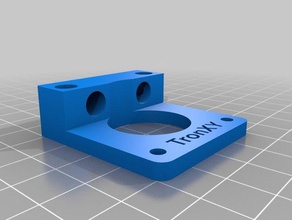 tronxy x1 v02 - z eixo do motor titular Impressora 3d de peças 3d print model - Mito3D