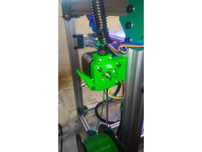 voron flex extruder vslot tube holder 3d printing 3d print model - Mito3D