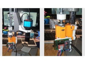 microscope support cheap drill press electronic adjustment parts adapter arduino minipro diy nema17 stepper motor yw2307 3d print model - Mito3D