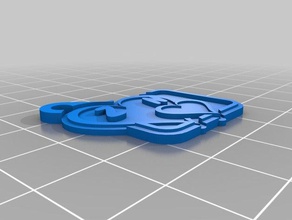 znkalpl anahtarl k Anahtarlık özelleştirilmiş 3d print model - Mito3D