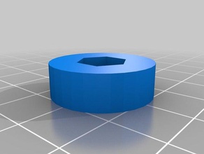 il mio personalizzato cuscinetto a hexnut adattatore giocattoli meccanici su misura 3d print model - Mito3D
