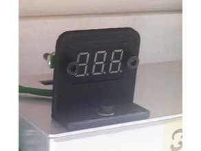 general purpose voltmeter mount 225 14 mm electronics 3d print model - Mito3D