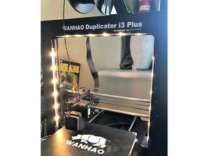 monta ikea strisce di luce a led wanhao i3 stampanti Stampante 3d accessori ledberg il monte striscia 3d print model - Mito3D