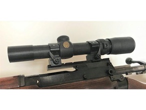 simmons whitetail clássico de 1,5-5 x 20 rifle âmbito protecção do sol esporte & ao ar livre 3d print model - Mito3D