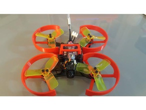 king kong 90gt prop vtx guards r c vehicles microquads micro quadcopter frame 3d print model - Mito3D