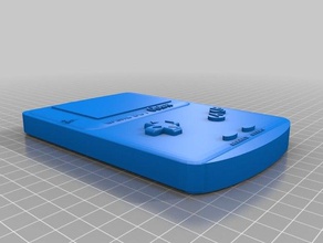 gameboy llavero video games 3d print model - Mito3D
