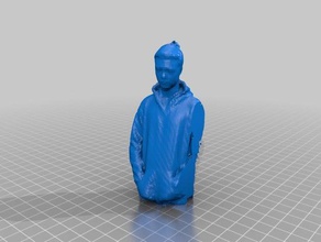 tommy buste 3d scan corps printing isense 3d print model - Mito3D