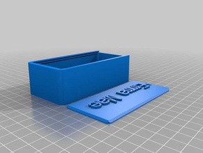 emma's box containers customized 3d print model - Mito3D