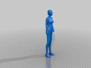 b&k 007 femme Skulpturen 3d print model - Mito3D