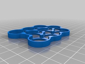 3x3 cell rim 1 parametric cylindrical battery pack holder electronics customized 3d print model - Mito3D