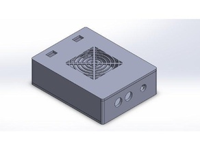 enceinte amplificateur conseil tda7498 classe d 2x100w de l'électronique le boîtier 3d print model - Mito3D