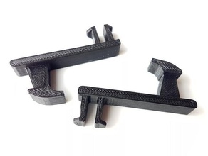 toyota tappetino clip automotive auto tappeto il dispositivo di fissaggio piano hook mat fermo 3d print model - Mito3D