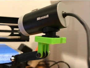 microsoft lifecam cinema mount 3d printer accessories lifecam cinema lifecam mount microsoft microsoft lifecam monoprice select mini