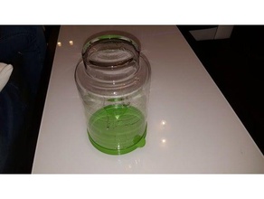 base vaso di acetone Stampante 3d parti vapore 3d print model - Mito3D