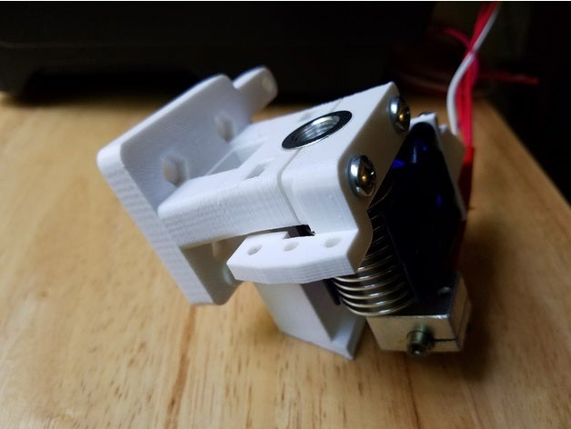 e3d v6 bowden bl touch clamp 3d printer parts 3D print model - Mito3D