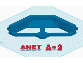 anet a2 2020 gusset table mount 3d printer accessories brace bracket 3d print model - Mito3D