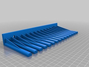 large ethernet cable holder tool holders & boxes customized 3d print model - Mito3D