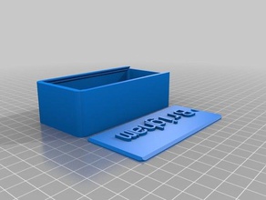 brigham boîte les conteneurs personnalisé 3d print model - Mito3D