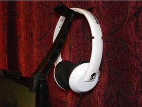 fones de ouvido monitoração stand o áudio 3d print model - Mito3D
