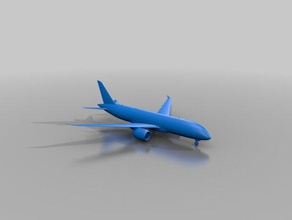 boeing 787 vehicles 3d print model - Mito3D