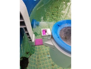 intex deluxe espumadera de la superficie del adaptador al aire libre y jardín piscina skimmer 3d print model - Mito3D