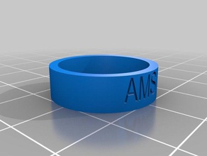 izzy ashton sam maggie rings customized 3d print model - Mito3D