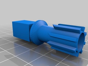 nerf hammershot 8 dart cilindro brinquedo & acessórios para jogos 3d print model - Mito3D