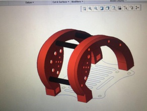 dmr-oval-canopy 3d printing 3d print model - Mito3D