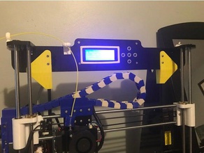 upper corner brace 3d printer parts anet a8 upgrade 3d print model - Mito3D