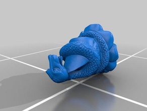 Çin burçları robotdigg 3d baskı 3d print model - Mito3D