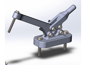 toggle clamp hand tools 3d print model - Mito3D