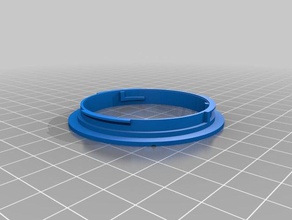 k-to-ef-adapter 3d printing eos-ef eos-mount k-mount lens adapter 3d print model - Mito3D