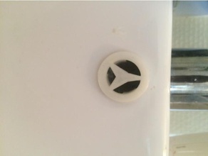 sidewall sink plug bathroom fast print mercedes replacement 3d print model - Mito3D