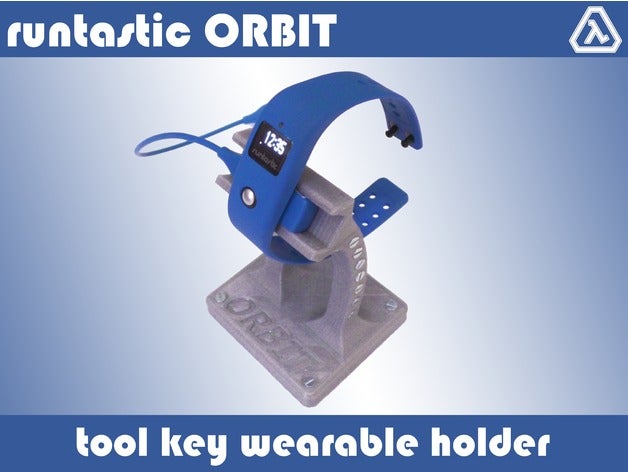 runtastic orbit indossabile titolare strumento chiave di design accessori 3D print model - Mito3D