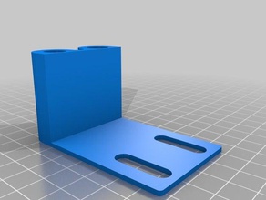 large-hole screwdriver holder tool holders & boxes 3d print model - Mito3D