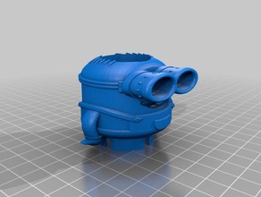 con gusto e stan eliquid tank protector minion e-fumatori vape stazione 3d print model - Mito3D