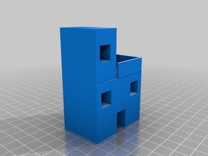 austins moradia A impressão 3d 3d print model - Mito3D